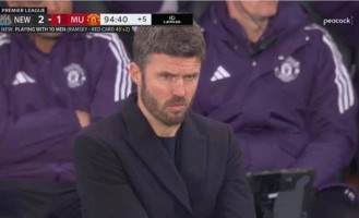 曼联39天才两战，卡里克敦促球员反思！少踢10场多一人还跑不过纽卡