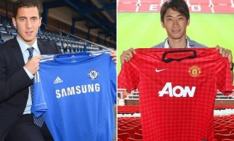 13年后蓝军遭指控！曼联拒付100万回扣签阿扎尔,1200万买香川真司