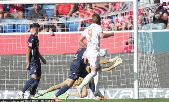 德甲-凯恩戴帽格纳布里破门 拜仁4-1霍芬海姆豪取4连胜