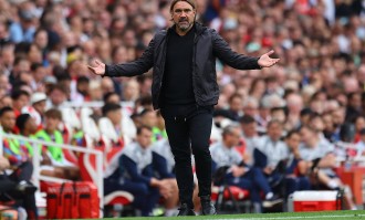 利兹联主帅：定位球丢球令人恼火，阿森纳5射正进5球太高效